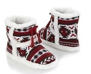 Bon-Ton: Mambo Knit Slipper Boots $6.97 Shipped