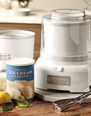 Williams Sonoma: Cuisinart Ice Cream Maker + Extra Freezer Bowl $39.95 Shipped