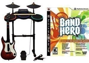 Walmart: Band Hero Super Bundle with Guitar, Mic and Drums $44.96 (was $159)