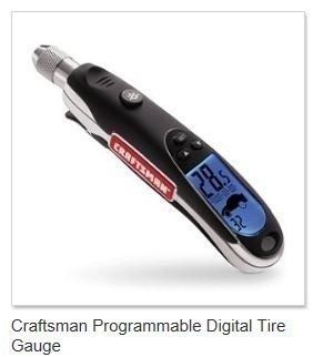 Sears: Craftsman Programmable Tire Gauge $13.49 + FREE Pick Up