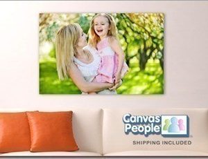 Canvas People: 80% off Custom Photo Canvas (16×20 just $38 Shipped!)