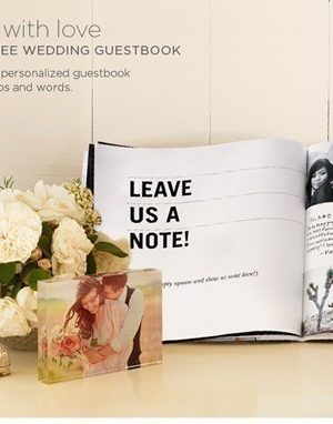 Shutterfly: FREE Wedding Guestbook ($40 Value) ~ just pay Ship!