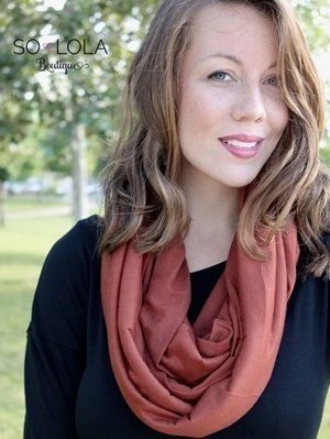 VeryJane: Autumn-Day Infinity Scarves $5.99