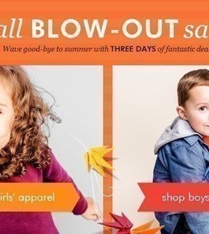 Zulily Fall Blow-Out Sale (Clothing, Shoes, Disney Items + More)