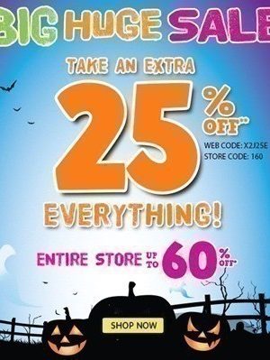 The Children’s Place: 25% Off Everything In-Store or Online