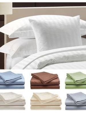 Tanga:  Fine Hotel 300 Thread Count Sheet Set $24 Shipped