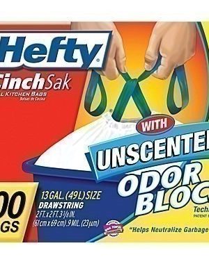 Staples: Great Deal on Hefty CinchSak 100 ct Drawstring Bags + Free Shipping