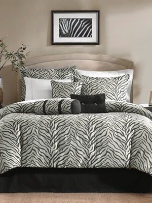 Avenue 8 Zebra 7pc Comforter Set just $39.99 (2 Sizes)