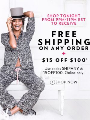 Victoria’s Secret: FREE Shipping on ANY Order (thru 11 p.m. EST)