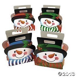 12 Snowmen Gift Bags just $3.99 Shipped