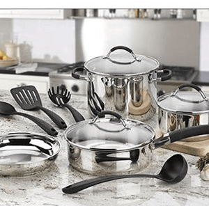 Cuisinart 11 pc Pro Classic Cookware Set $99 Shipped