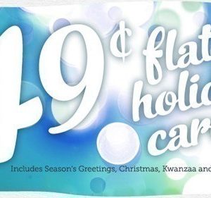 Cardstore: Holiday Cards just $.49 (Today Only)