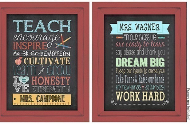 Cute Personalized Teacher Prints just $6.95 {Great for Back to School ...