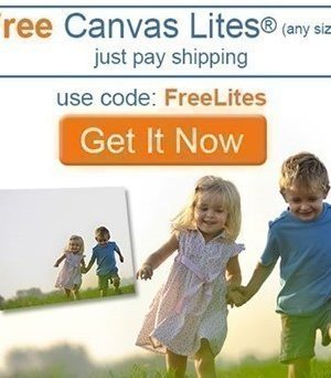 MailPix: FREE Canvas Lites Prints {Pay just Shipping}