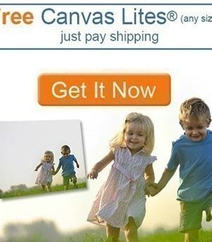 MailPix: FREE Canvas Lites Prints {Pay just Shipping}