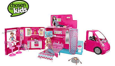 walmart barbie camper set