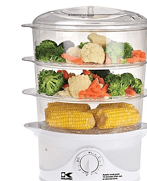 Staples: Kalorik 3-Tier Steamer just $27.99 {Reg. $59.99}