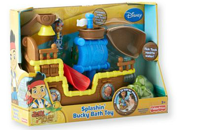 splashin bucky bath toy