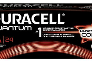 Staples: Duracell Battery Quantum Alkaline AA, 24/Pack just $9.99