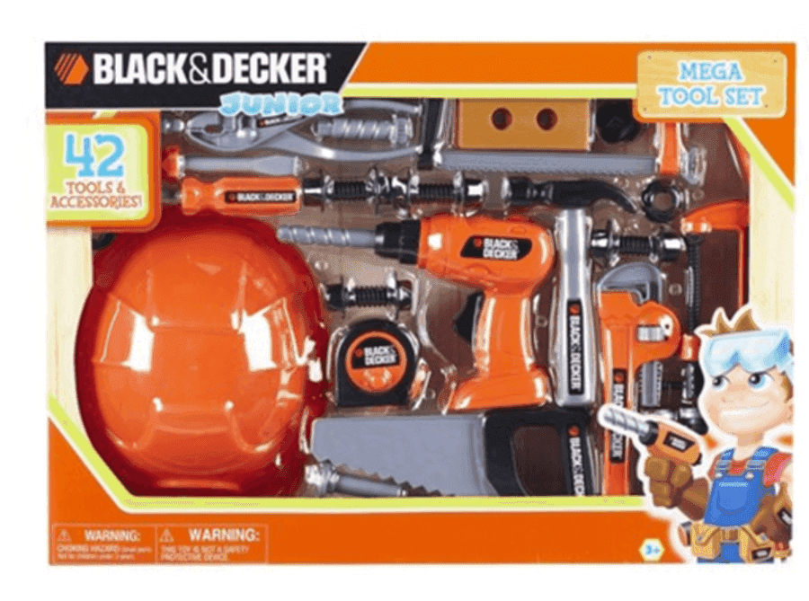 target black and decker toy tool set