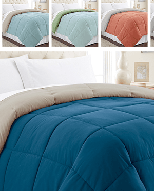 All Season Reversible Down Alternative Comforter just $27.99 {Shipped}