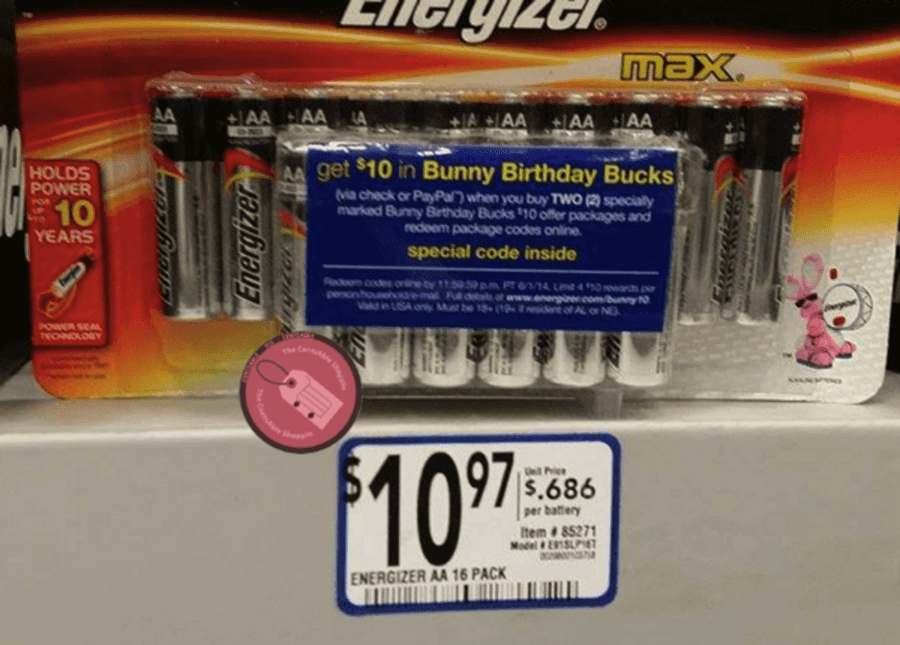 Lowe s 16 Pk Energizer Batteries 5 47 Ends Tomorrow The 