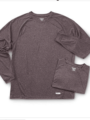 2-Pack Reebok Men’s Performance Long-sleeved T-shirt just $14.99 Shipped