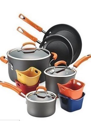 Macy’s: Rachael Ray 12 pc Cookware Set just $56