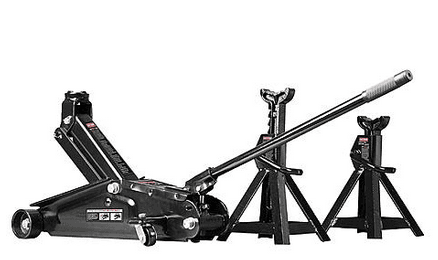 Sears: Craftsman 2 1/4 Ton Floor Jack with Jack Stand Set $49.96 {reg. $90}