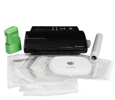 The FoodSaver® V2433 Vacuum Sealing System with Green FreshSaver® Handheld Sealer just $79.99 {Shipped}