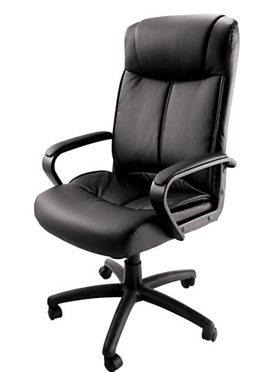 OfficeMax: Realspace Crawley Executive High Back Office Chair $45