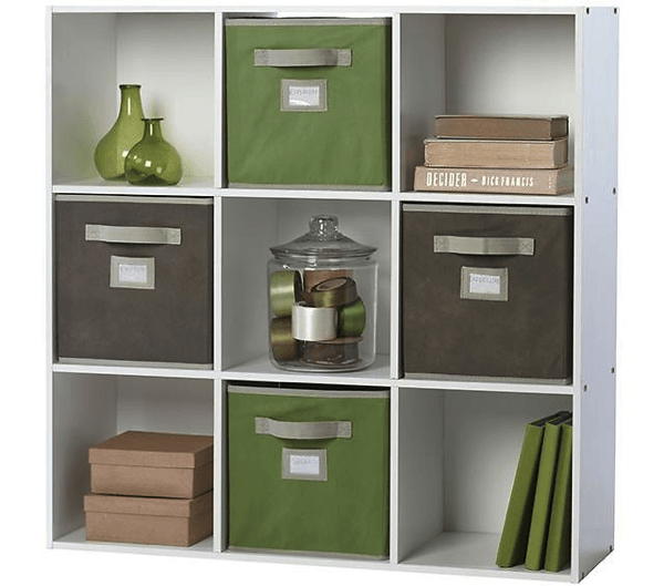 Martha Stewart Living 9-Cube Organizer $40 + FREE Shipping