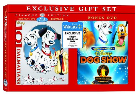 Walmart: 101 Dalmatians Diamond Edition (Blu-ray + DVD + Digital HD + Bonus DVD) just $18.96