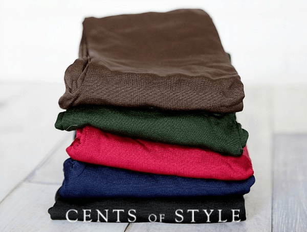 Cents of Style: 2 pk Fleece Lined Leggings $16 {Shipped}