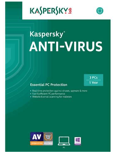 Newegg: Kaspersky Anti-Virus 2015 (3 PC’s) FREE ~ After Rebate