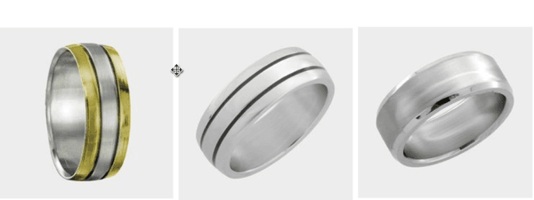 Tanga: 3 Men’s Stainless Steel Rings just $9.99 Shipped