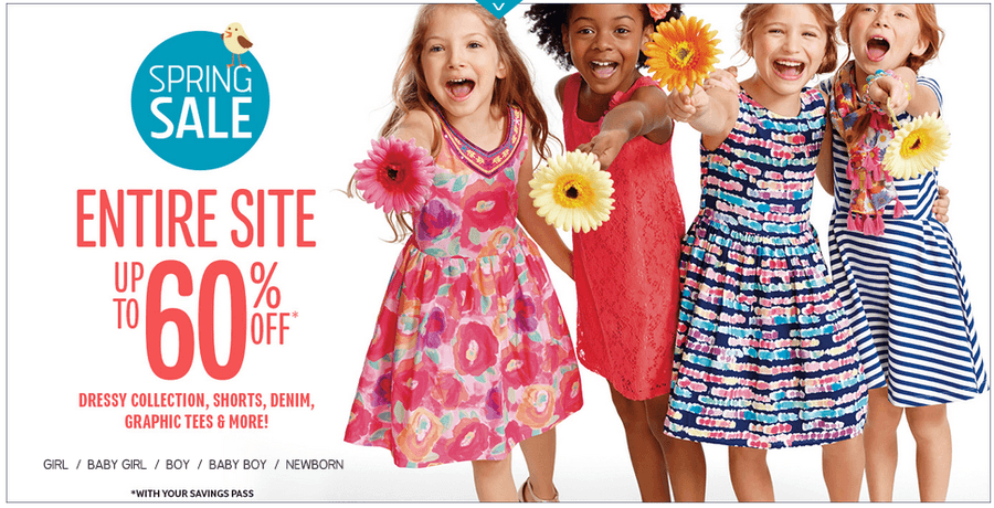 The Children’s Place: 20% OFF + FREE Shipping {Flip Flops $2.80}