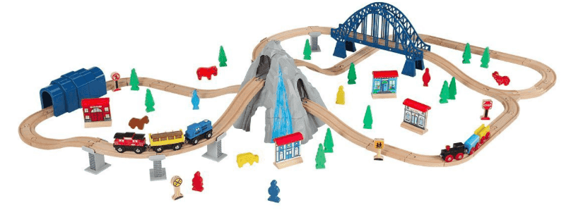 Walmart: Rocky Mountain 100 pc Train Set just $33 {Over $30 LESS than Amazon}