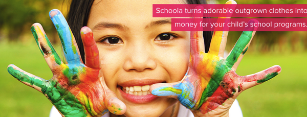 Schoola: $15 Credit on Preloved Children’s Clothes + 40% Back your Local School