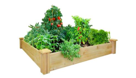 Home Depot: 48×48 Raised Garden Bed $35