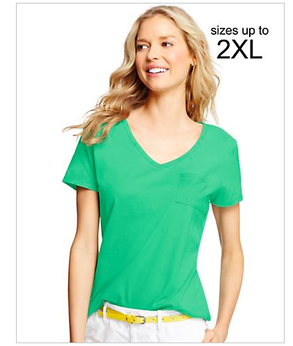 Hanes: FREE Shipping = Men’s & Women’s Tees & Shorts as low as $2.99