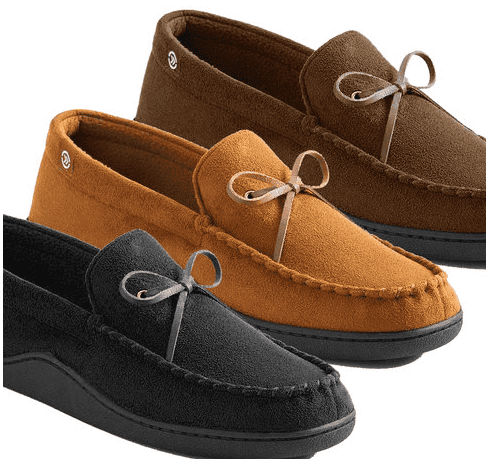 Tanga: Men’s Isotoner Memory Foam Moccasin Slippers just $9.99 + FREE Shipping