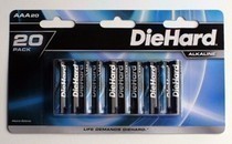 Kmart: DieHard 20 pk Alkaline Batteries just $4.65