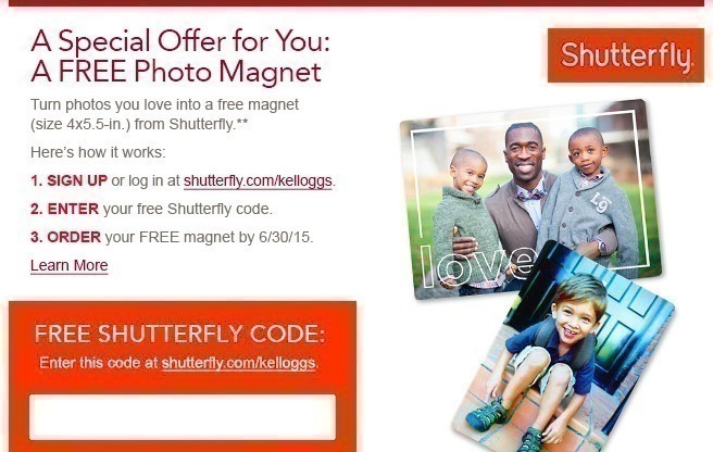 FREE Photo Magnet from Shutterfly {Check your Email}