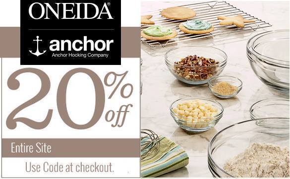 Oneida: Up to 80% OFF + Additional 20% OFF + Flat Rate $2.99 Shipping