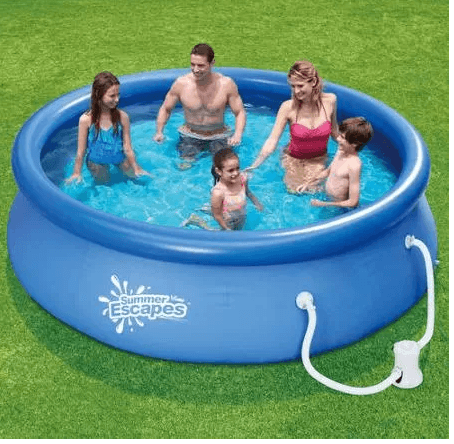 Walmart: Summer Escapes 12′ Quick Set Ring Pool with Pump  just $59