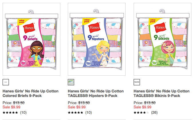 Hanes:  FREE Shipping & Great Deal on Underwear for the Kids