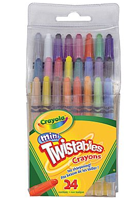 Staples: Crayola Twistables 24 pk just $3.00