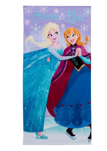 Disney Frozen Ice Skating Cotton Beach Towel just $4 + FREE Pick Up