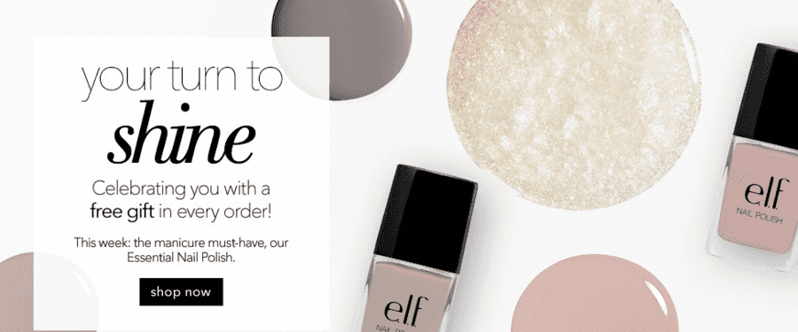 e.l.f. Cosmetics: FREE Shipping Code | Items as low as $.39 + FREE Polish